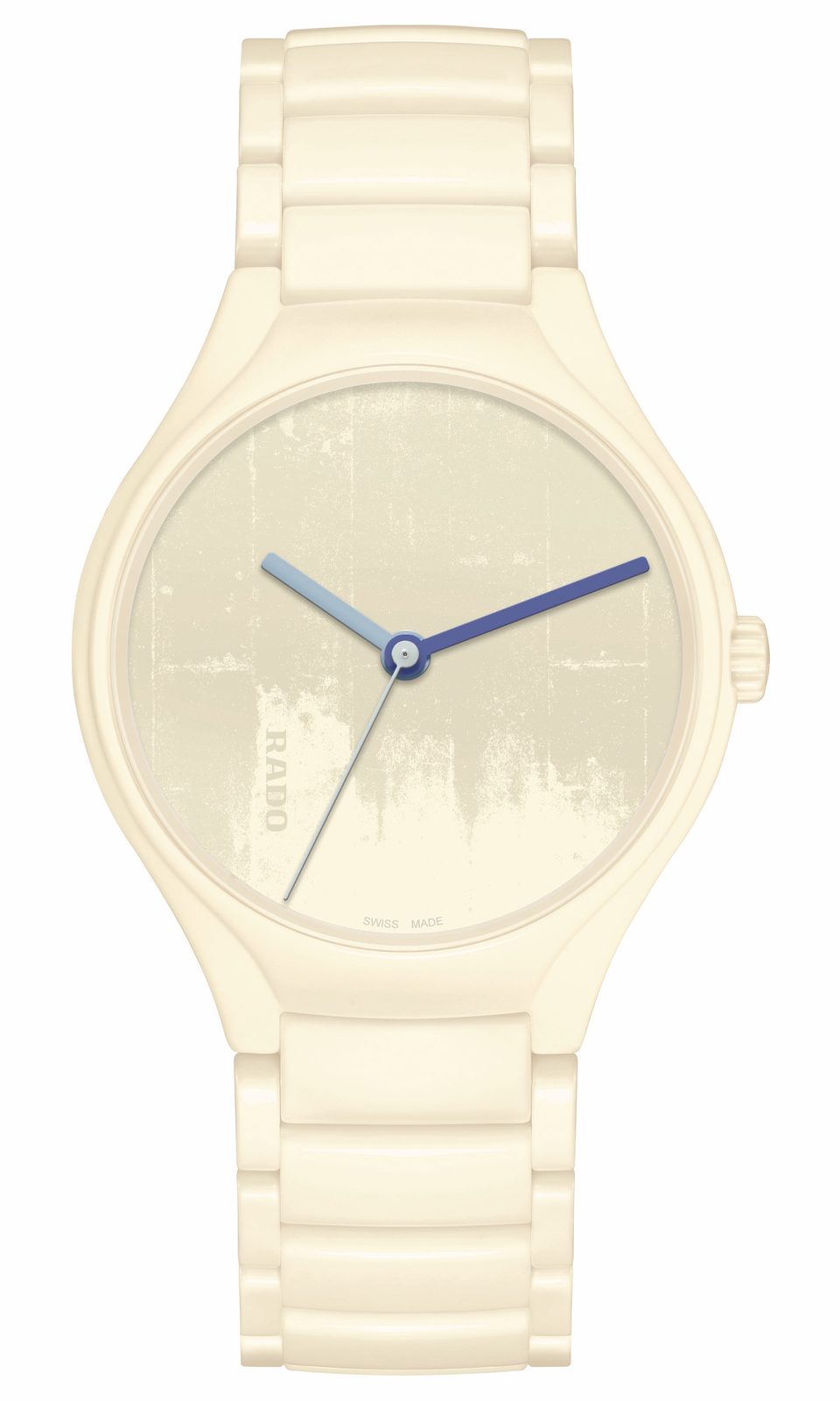 Rado True Round x Les Couleurs Le Corbusier (Ivory White)