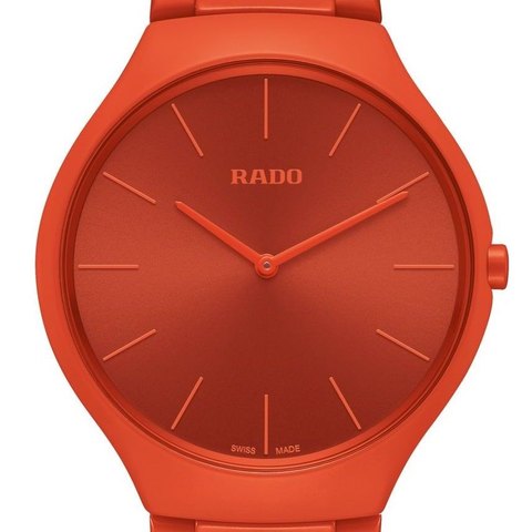Rado True Round Thinline Les Couleurs Le Corbusier (powerful orange 4320S)