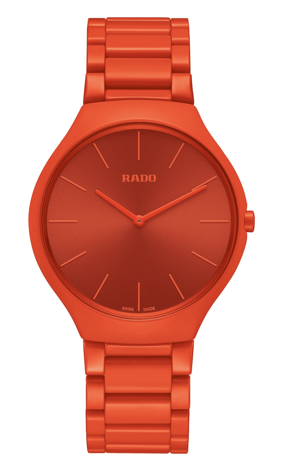 Rado True Round Thinline Les Couleurs Le Corbusier (powerful orange 4320S)