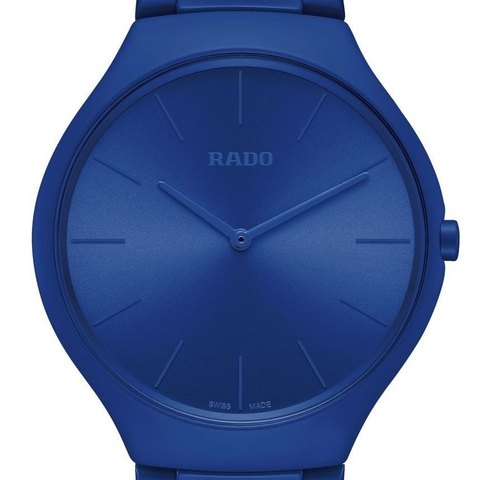 Rado True Round Thinline Les Couleurs Le Corbusier (spectacular ultramarine 4320K)