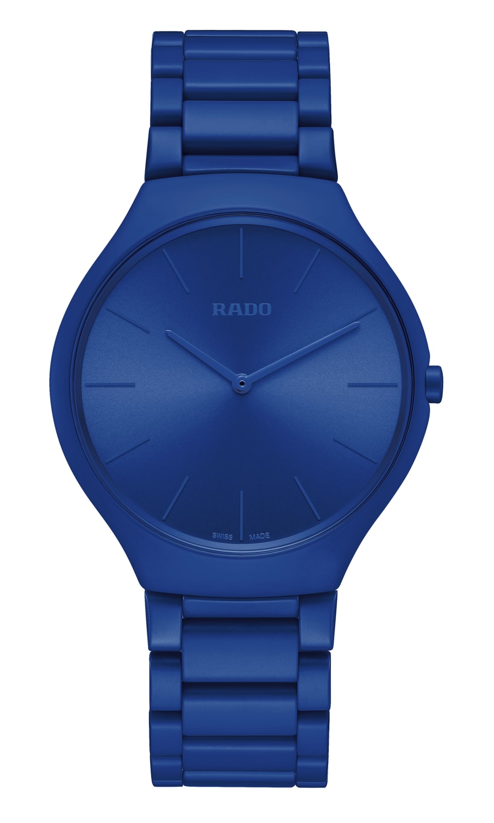 Rado True Round Thinline Les Couleurs Le Corbusier (spectacular ultramarine 4320K)