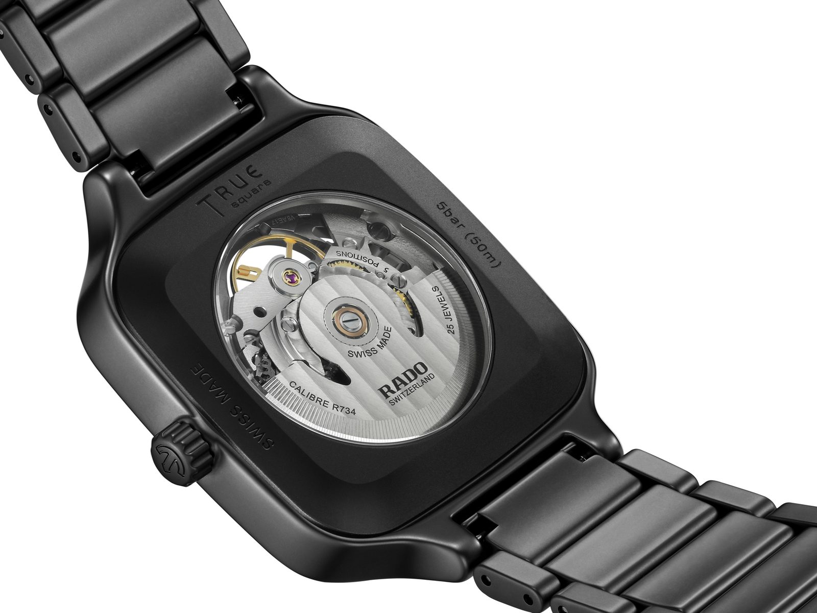 Rado True Square Automatic Skeleton