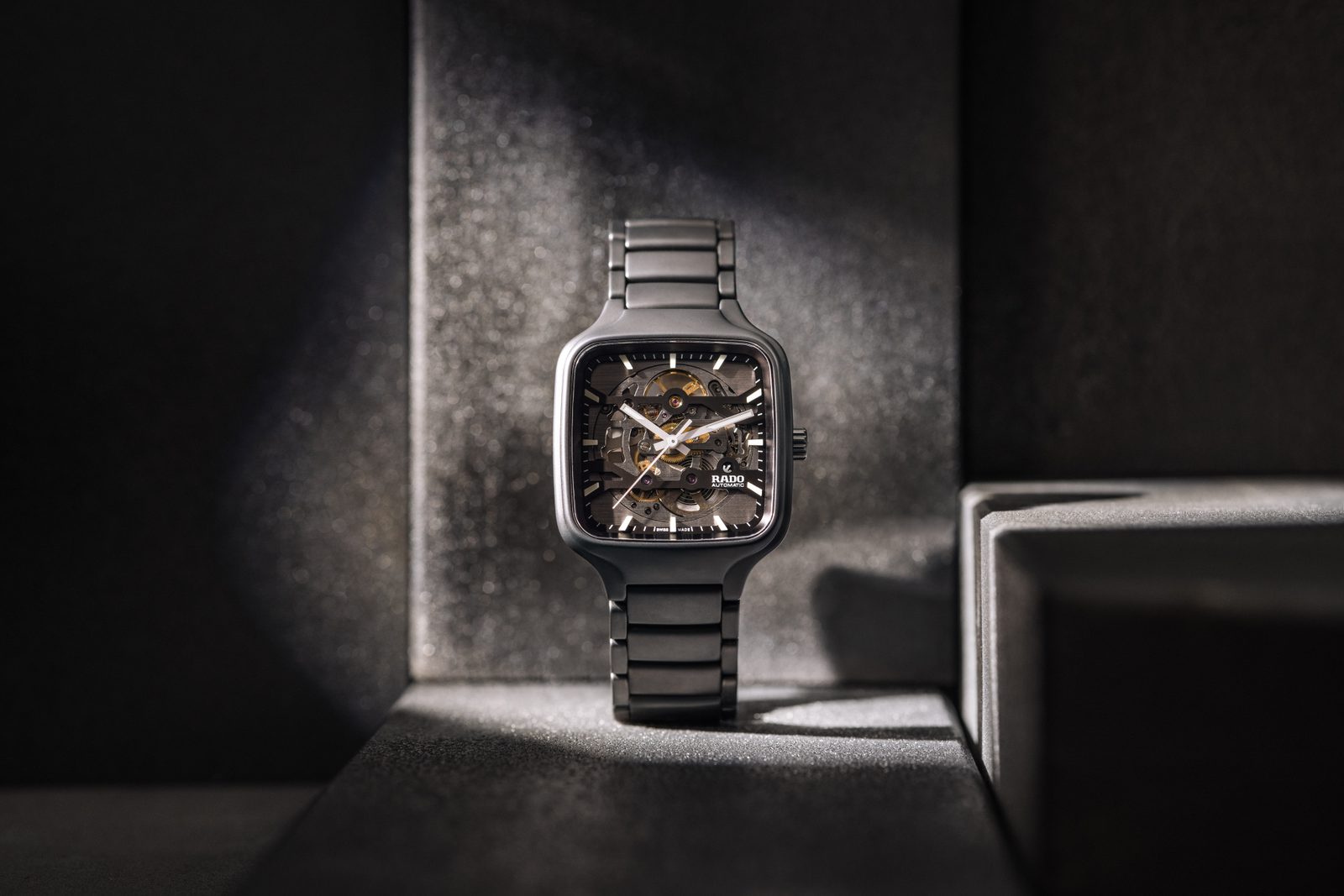 Rado True Square Automatic Skeleton