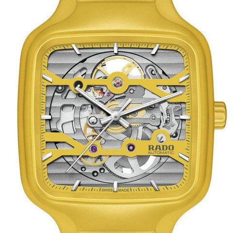 Rado True Square Automatic Skeleton (yellow)