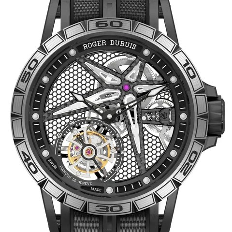 Roger Dubuis Excalibur Spider Black DLC Titanium 39mm