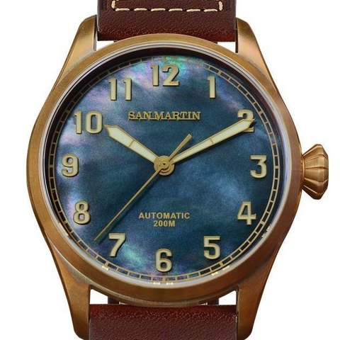 San Martin CuSn8 Bronze Diver 42mm