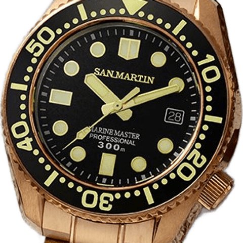 San Martin SN038-Q Bronze Monobloc Diver