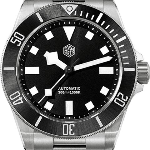 San Martin Watchdives SN0121T Titanium 39mm