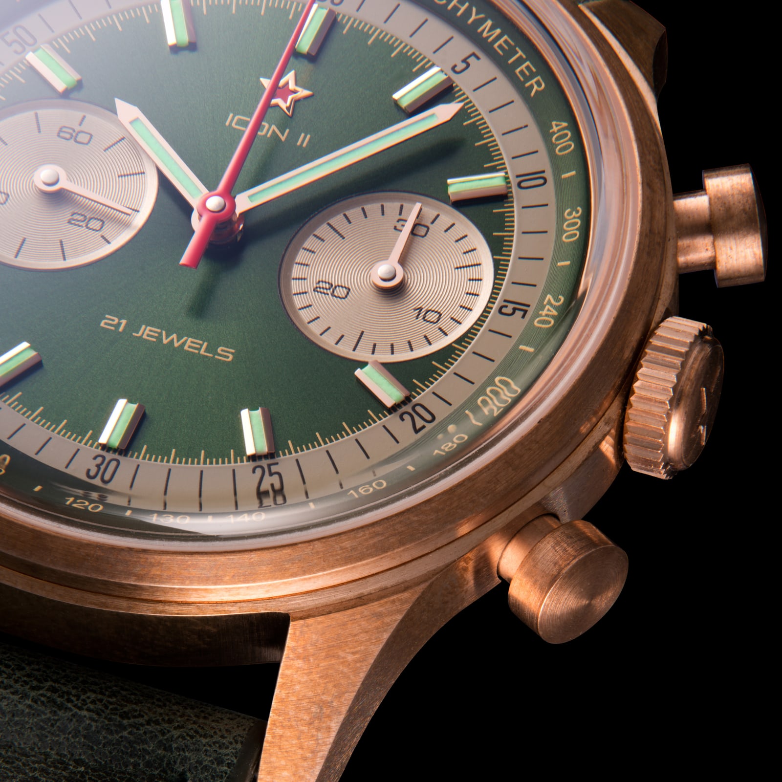 Seagull 1963 Icon II Green Bronze Edition