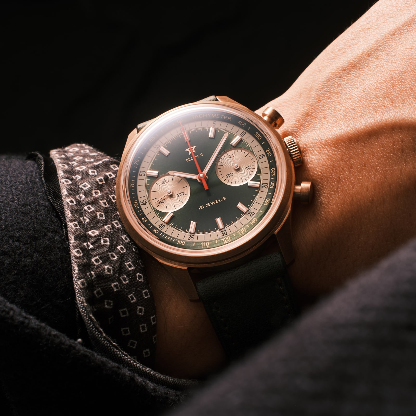 Seagull 1963 Icon II Green Bronze Edition