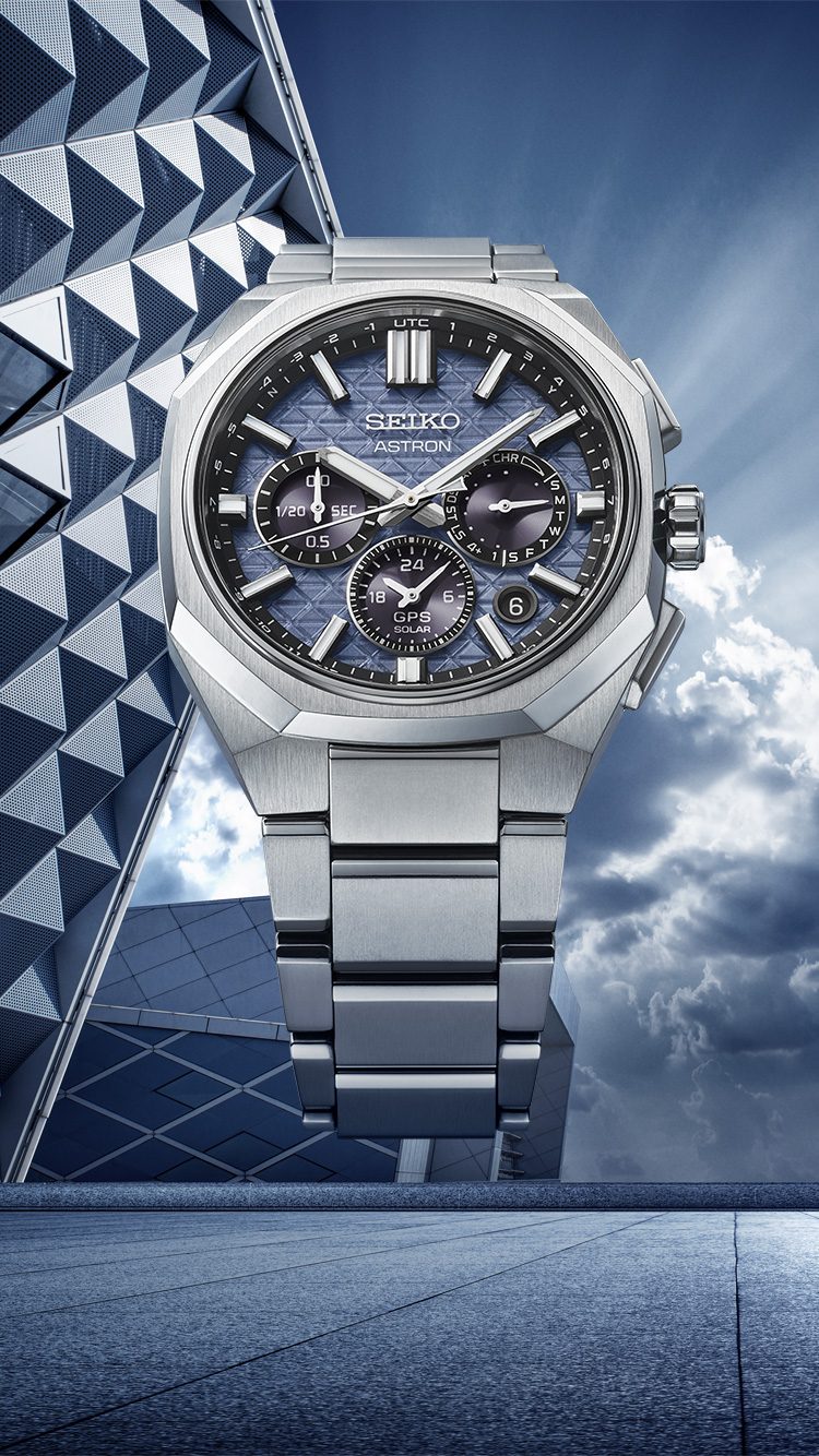 Seiko Astron GPS Solar Dual-Time Chronograph (5X63)