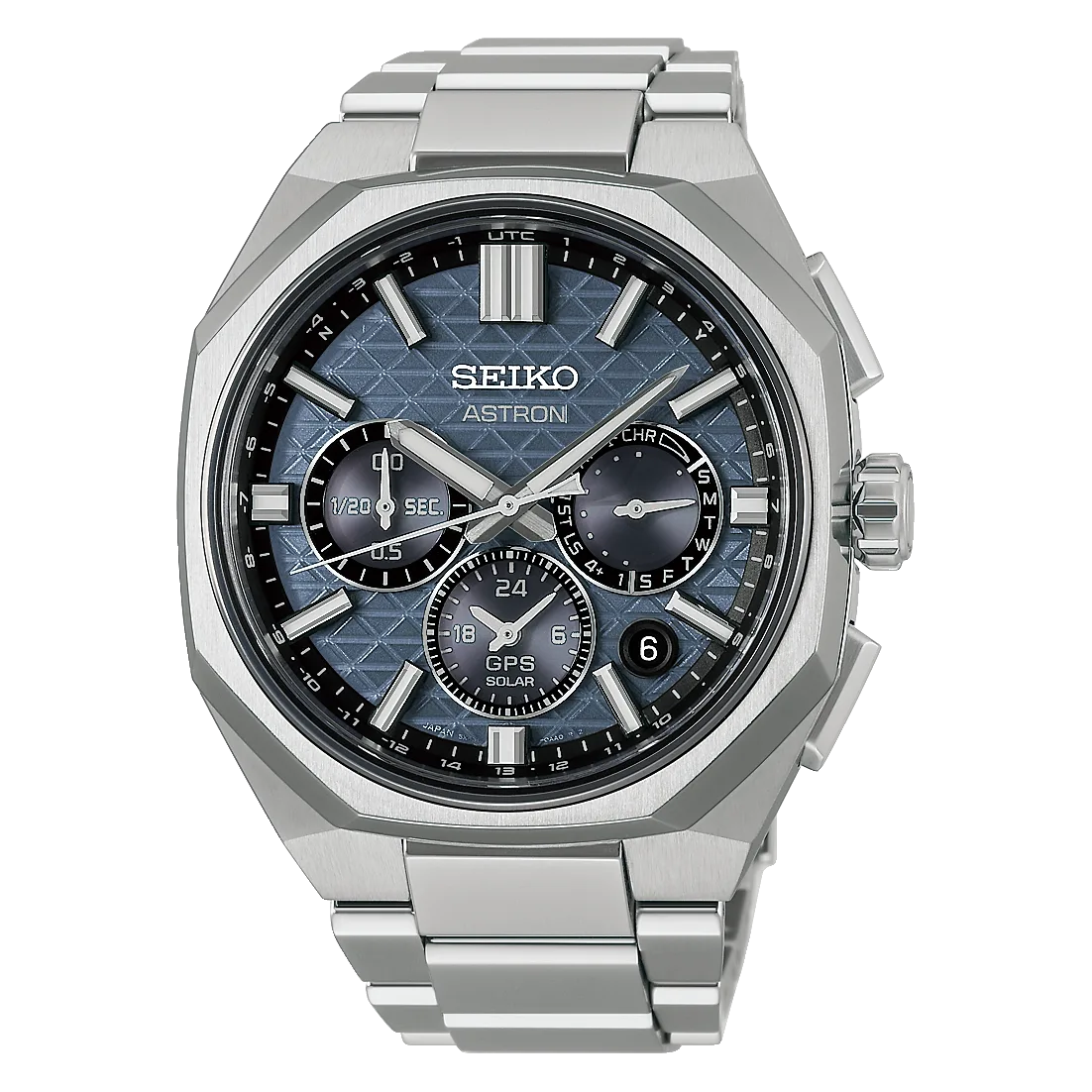 Seiko Astron GPS Solar Dual-Time Chronograph (5X63)