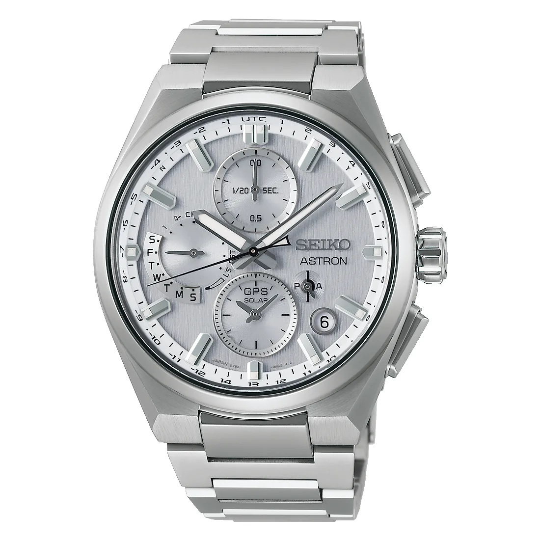 Seiko Astron GPS Solar Dual-Time Chronograph (5X83)