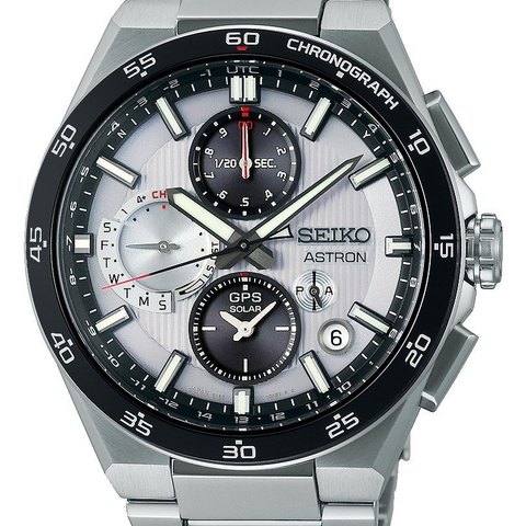Seiko Astron GPS Solar Dual-Time Chronograph (SSH153)