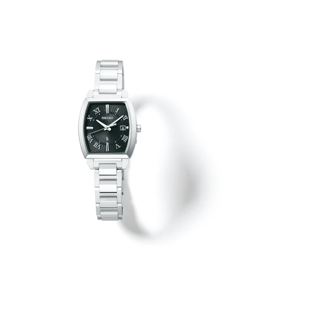 Seiko Lukia I Collection Titanium Solar Radio (Black) (SSQW059)