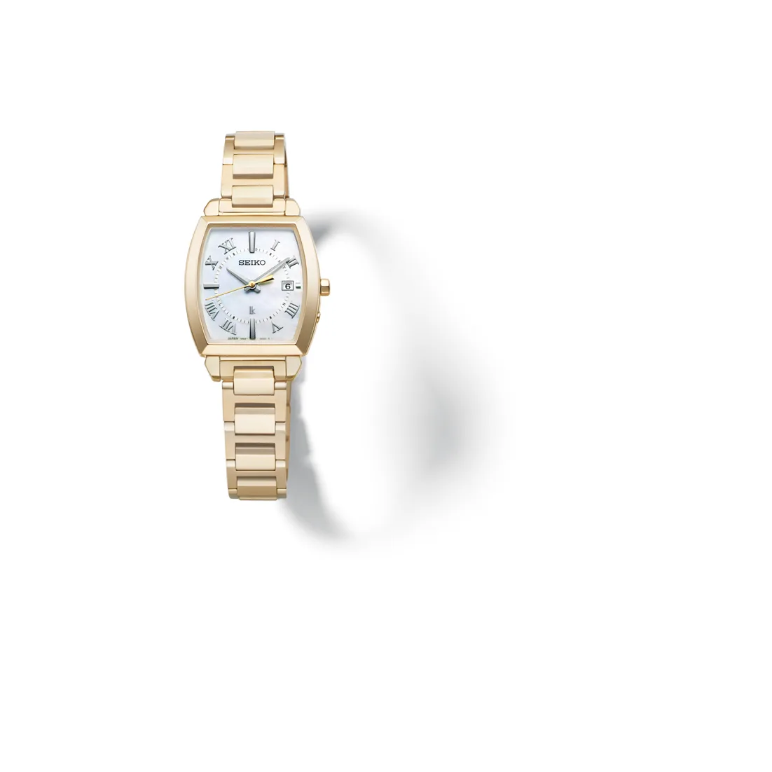 Seiko Lukia I Collection Titanium Solar Radio (Gold) (SSQW064)