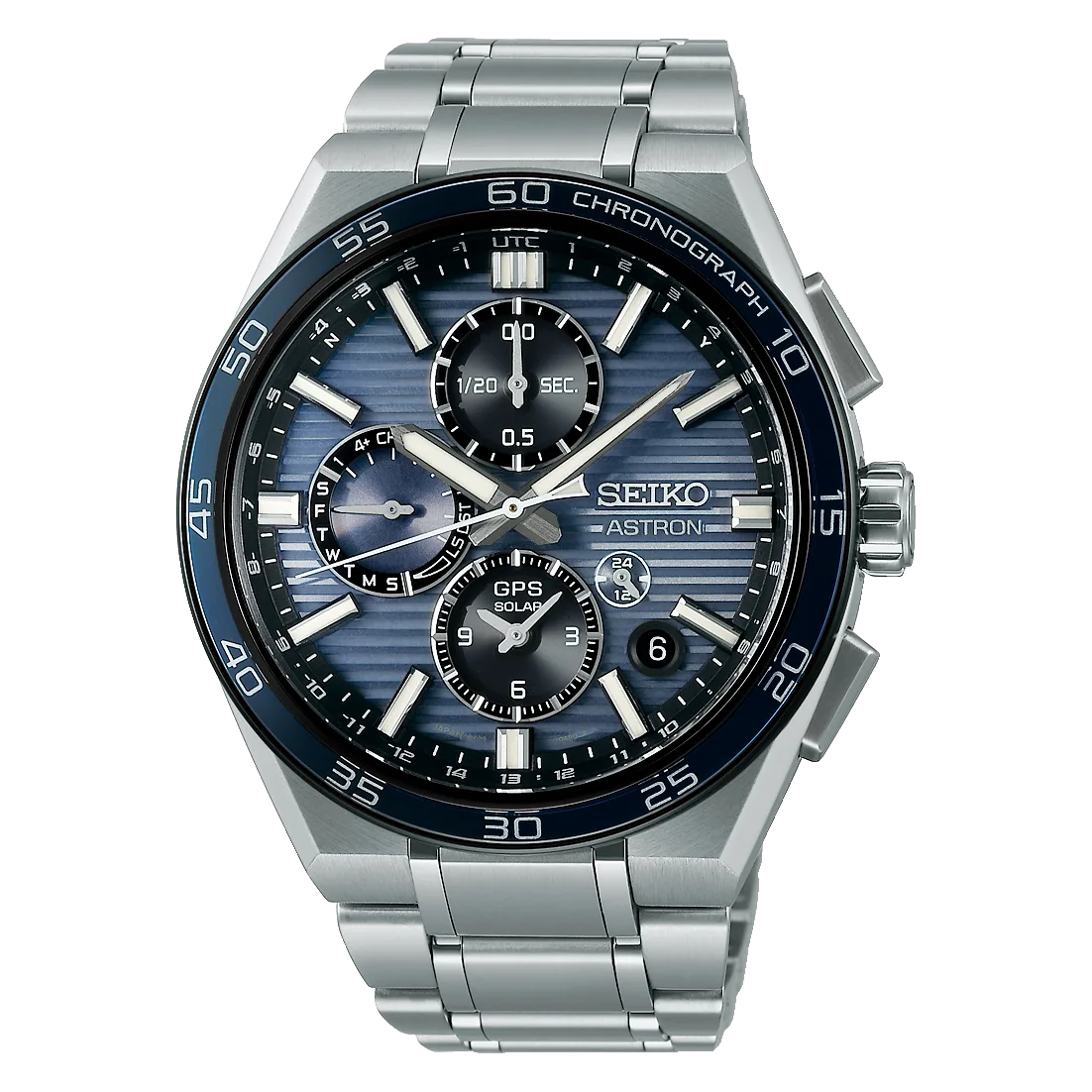 Seiko Astron GPS Solar Dual-Time Chronograph SSH175