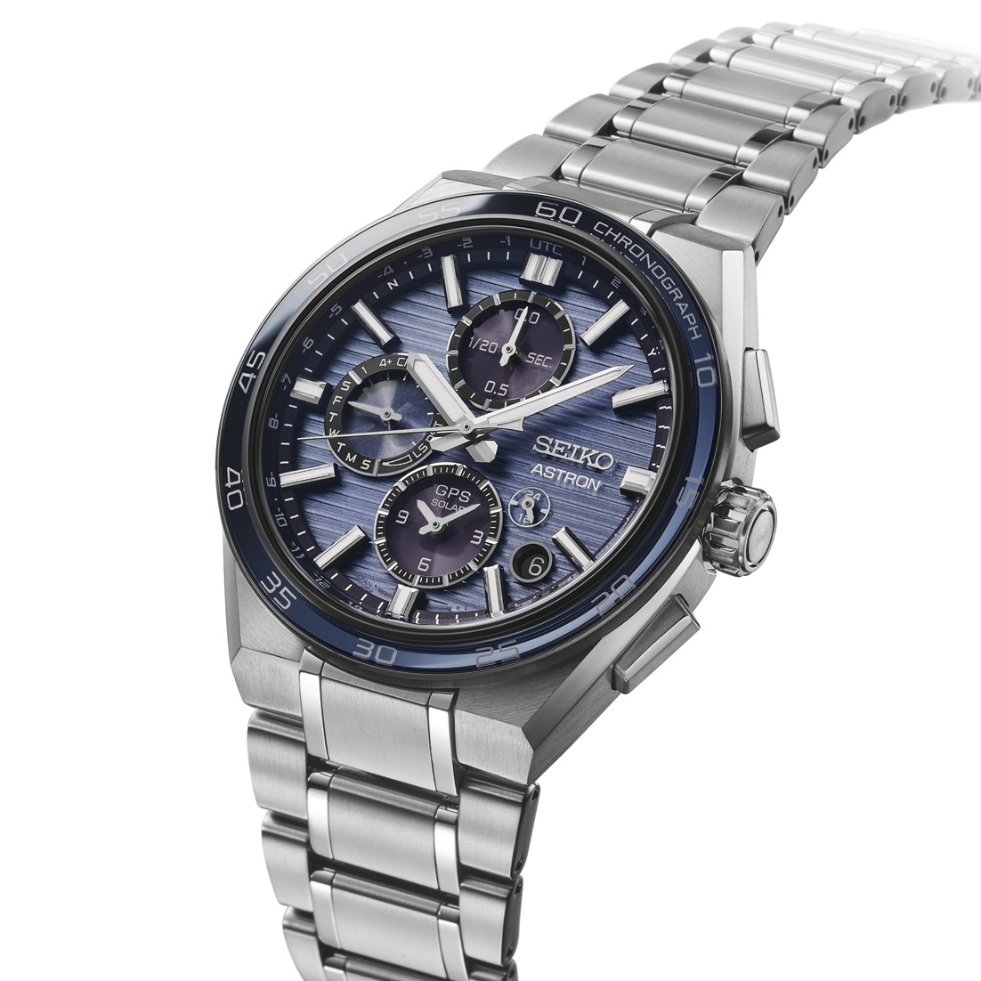 Seiko Astron GPS Solar Dual-Time Chronograph SSH175