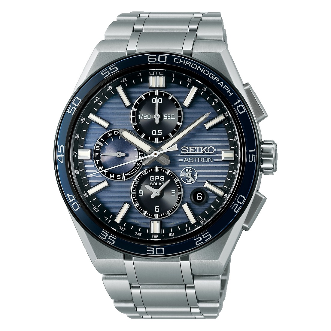Seiko Astron GPS Solar Dual-Time Chronograph SSH175