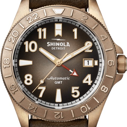 Shinola Bronze Monster GMT