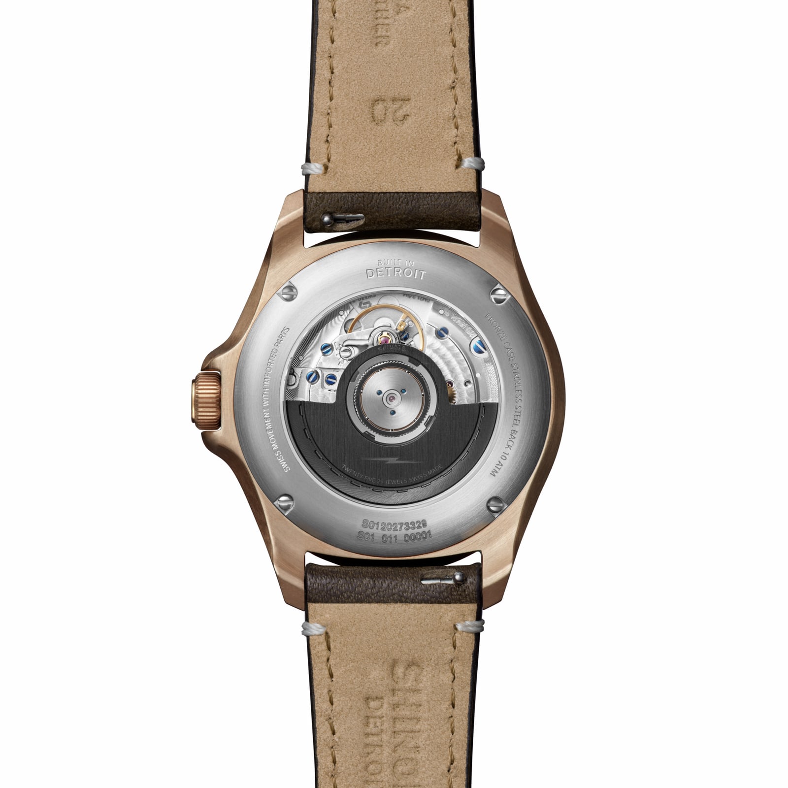 Shinola Bronze Monster GMT