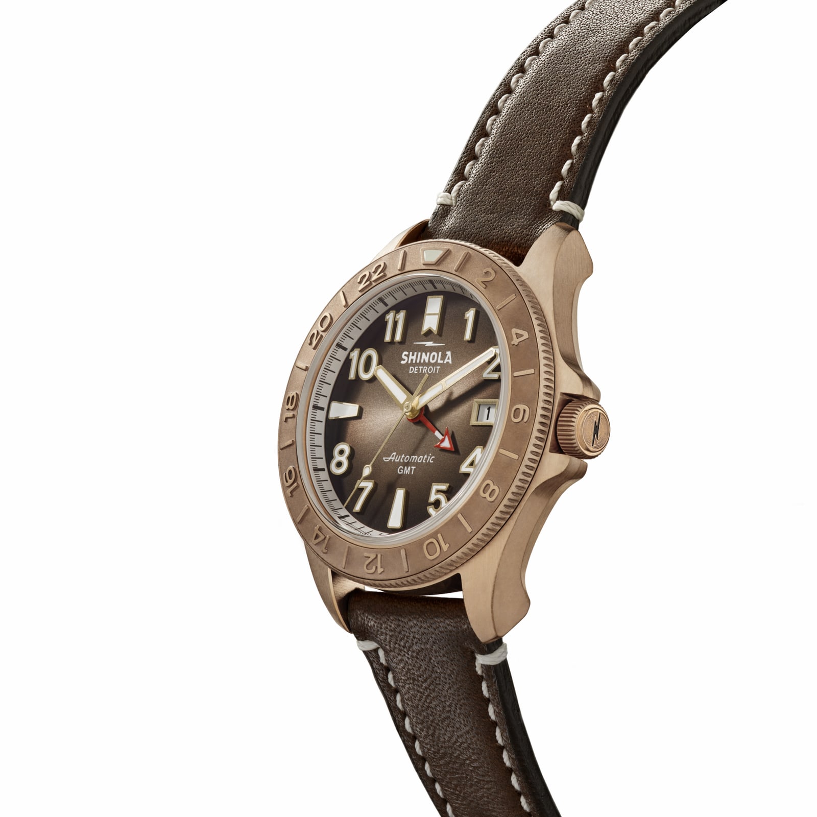 Shinola Bronze Monster GMT