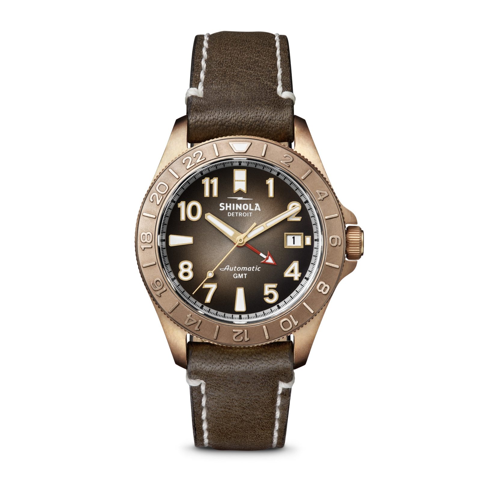 Shinola Bronze Monster GMT