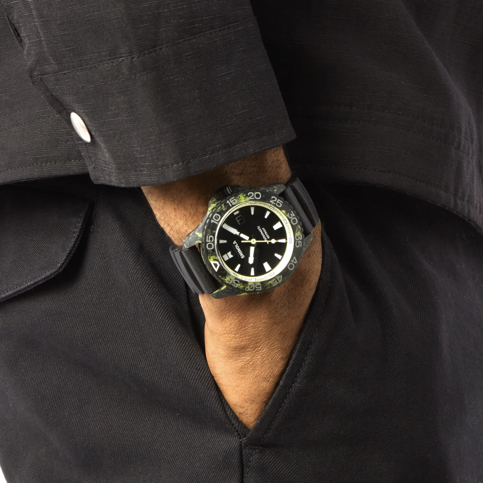 Shinola Monster Forged Carbon Automatic