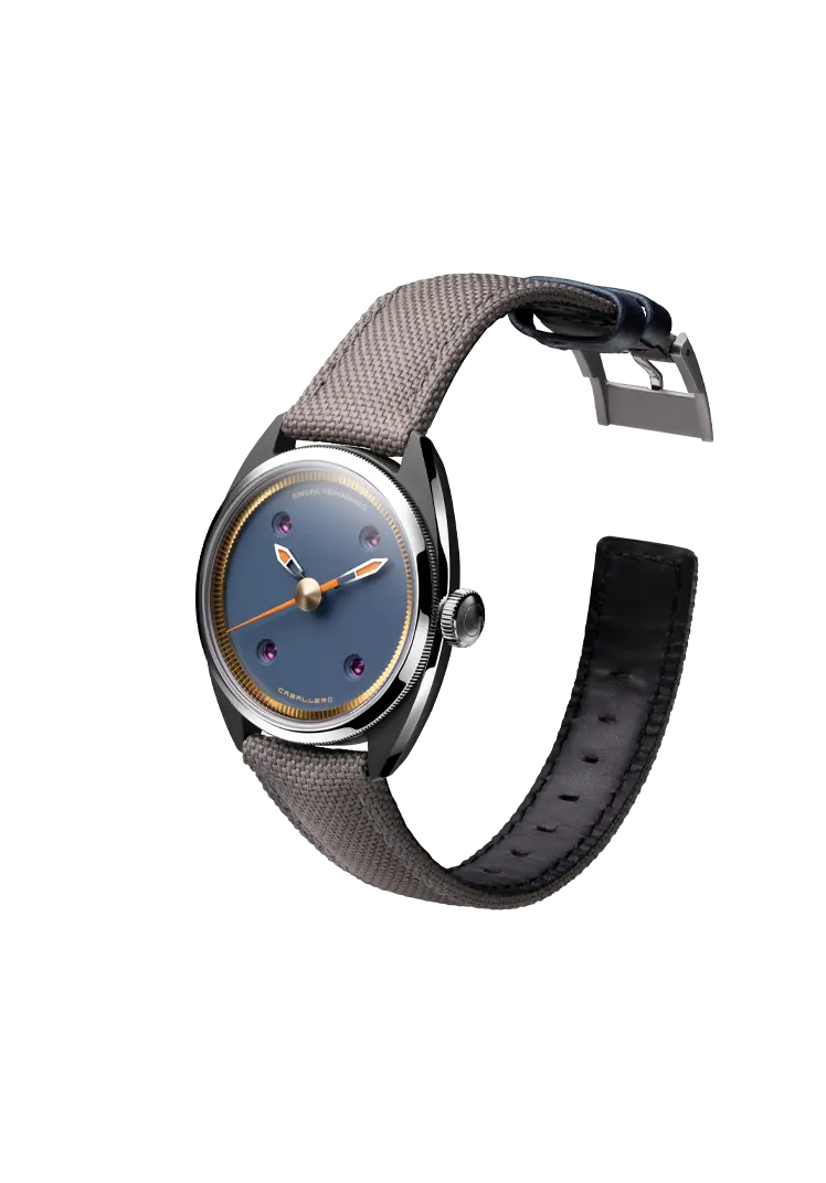 Singer Reimagined Caballero Titanium Avio Blue