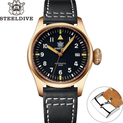 Steeldive SD1928S Germany CuSn8 Bronze Pilot