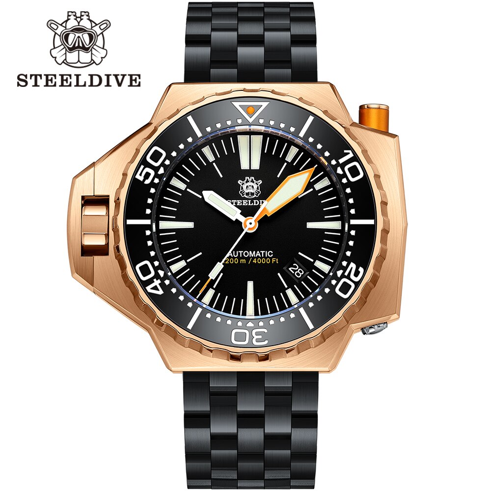 Steeldive SD1969S 1200m Bronze Professional Diver