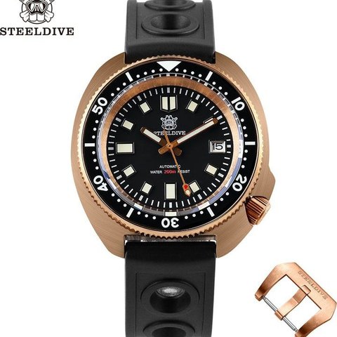 Steeldive SD1970S Bronze 6105 Turtle V2