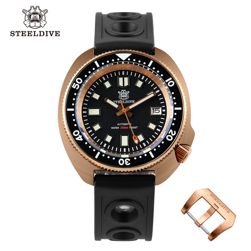 Steeldive SD1970S Bronze 6105 Turtle V2