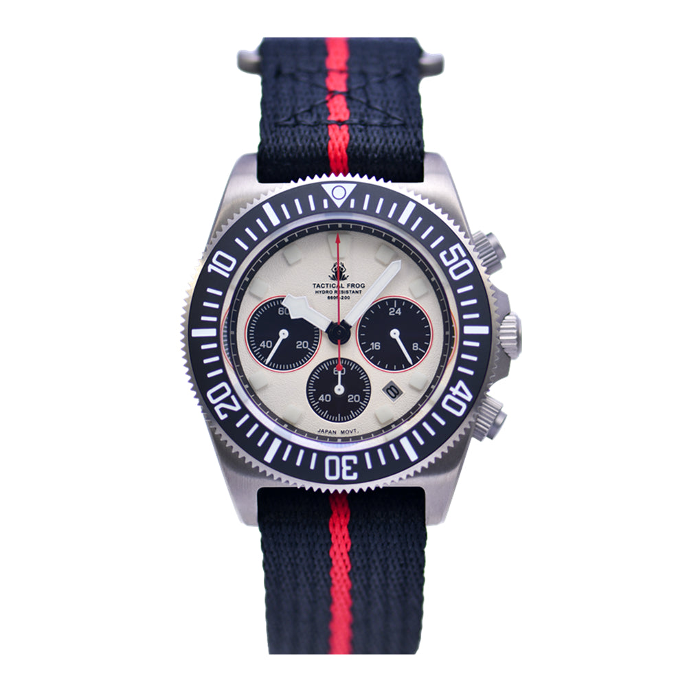 Tactical Frog Titanium FX-Diving VS75 Solar Chronograph