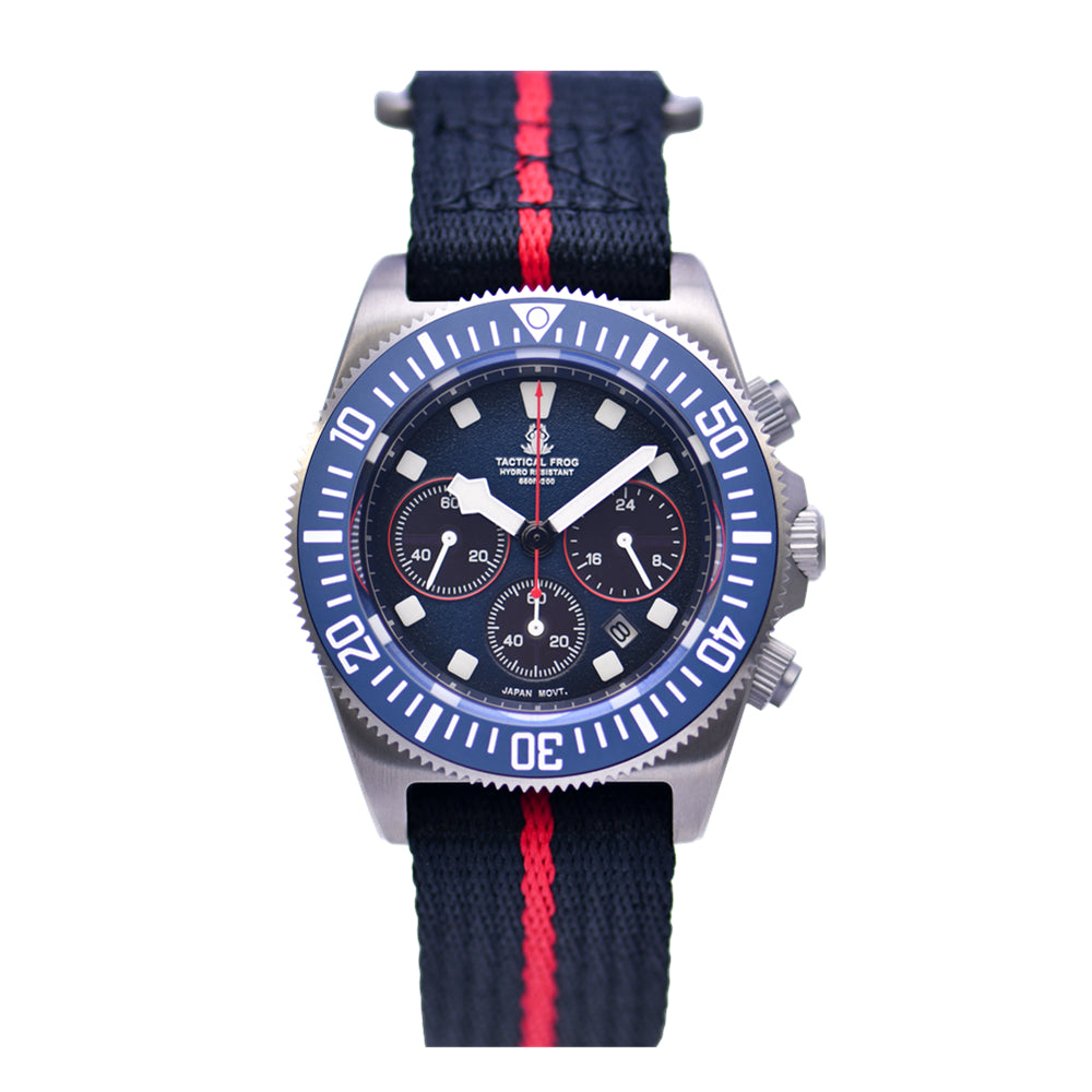 Tactical Frog Titanium FX-Diving VS75 Solar Chronograph