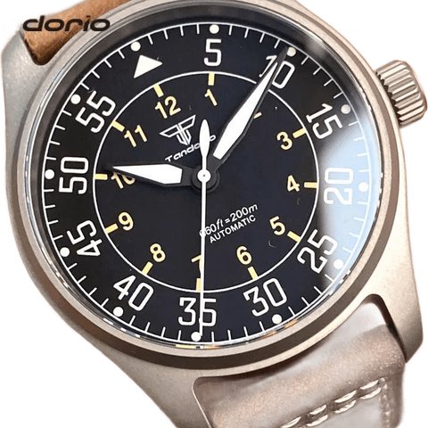 Tandorio TD126 Titanium 39mm pilot