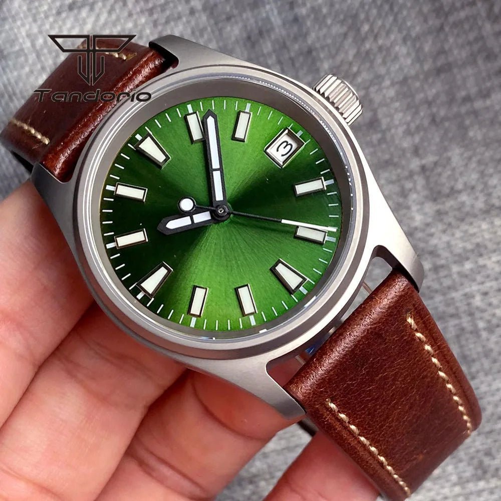 Tandorio TD127 Titanium 36mm Pilot