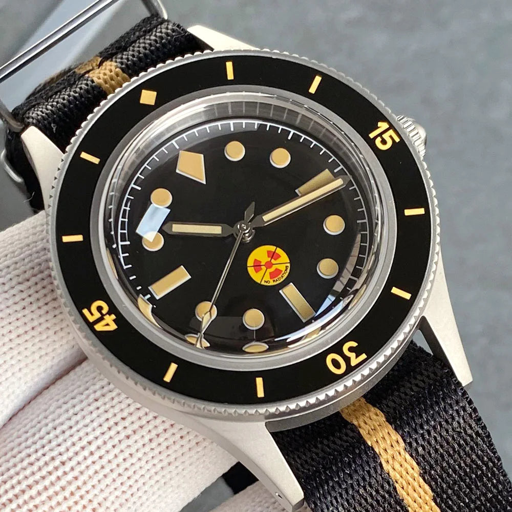 Tandorio TD223T TA2 Titanium Fifty Fathoms Diver Japan Done