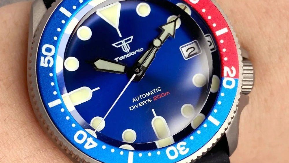 Tandorio TD227 Titanium SKX013 37mm Diving