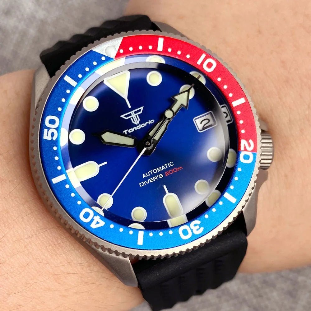 Tandorio TD227 Titanium SKX013 37mm Diving