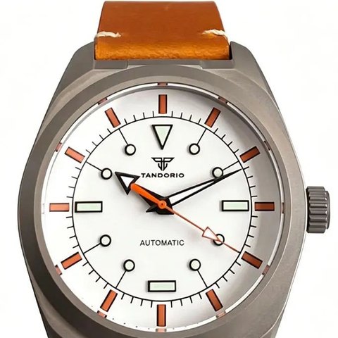 Tandorio TD701 40mm Titanium Pilot