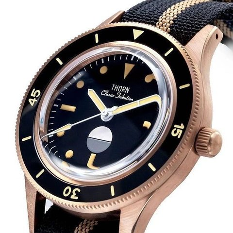 Thorn Retro 50 Fathoms Bronze Diver