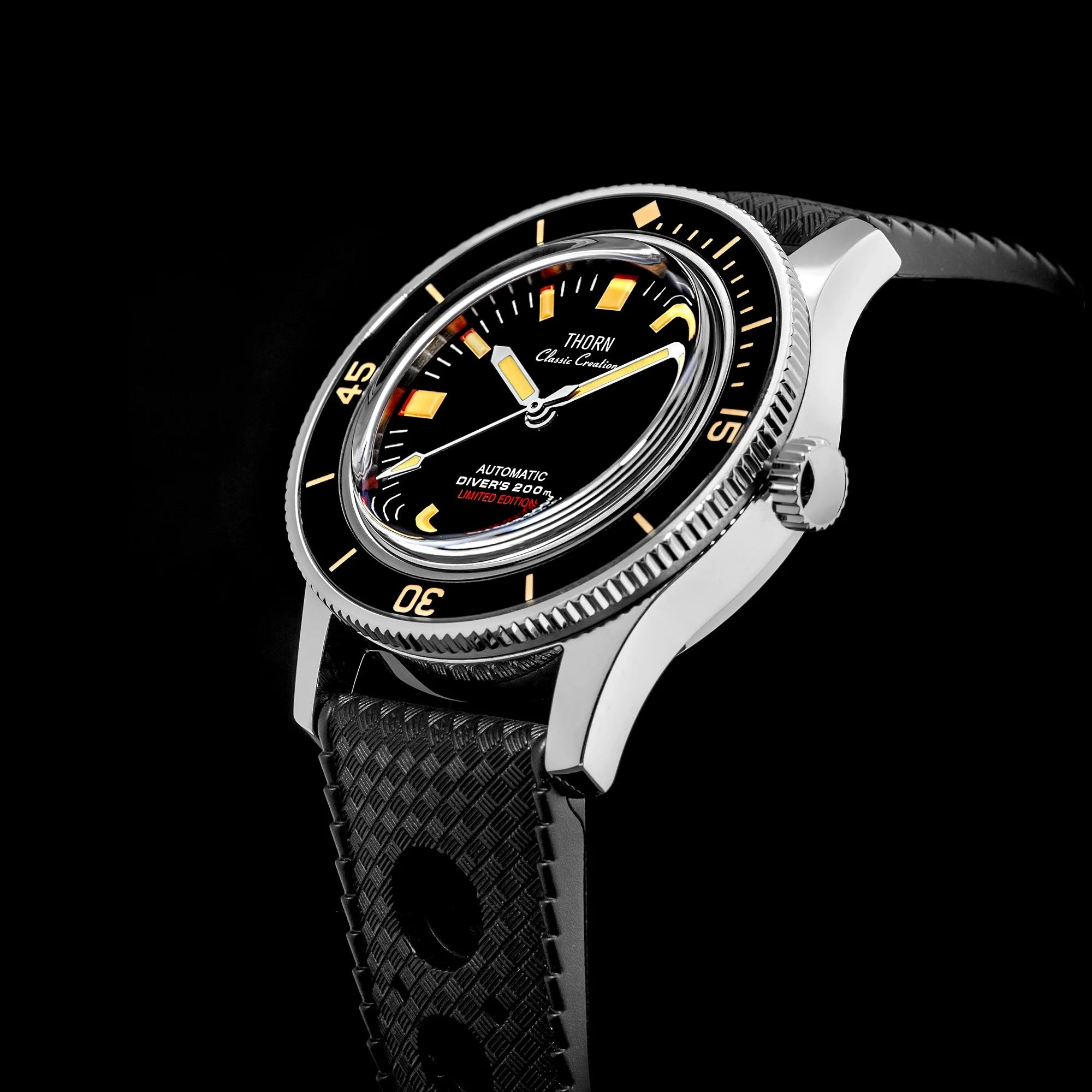 Thorn Titanium Pt5000 Movt fifty fathoms watch T006 20ATM 38MM Sapphire Dive