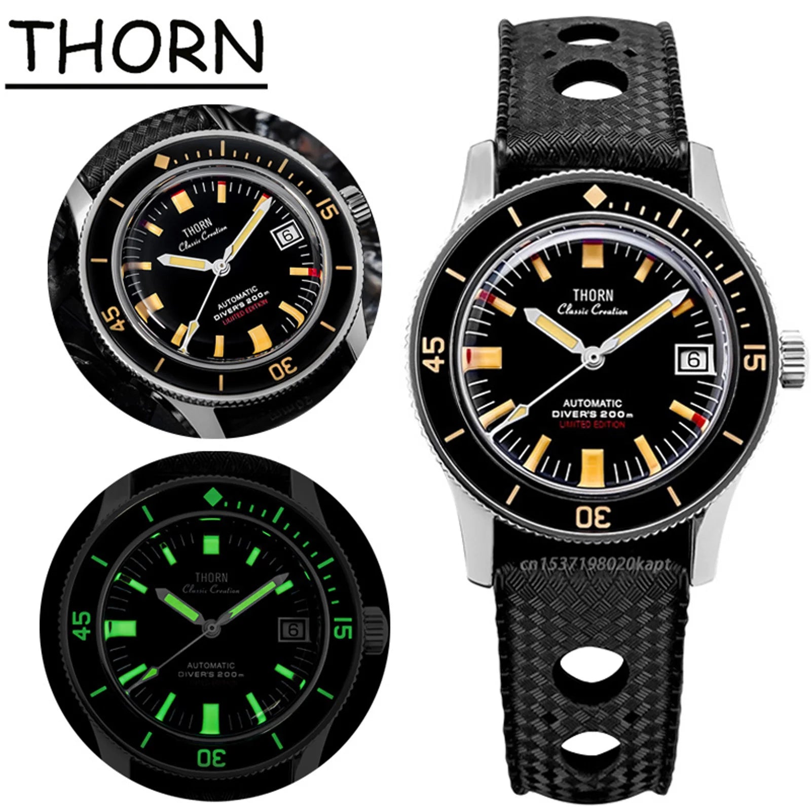 Thorn T006 38mm 50 Fathoms Sbarakuda