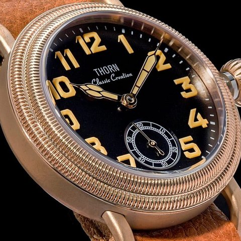 Thorn T013 Retro Bronze Pilot 36mm