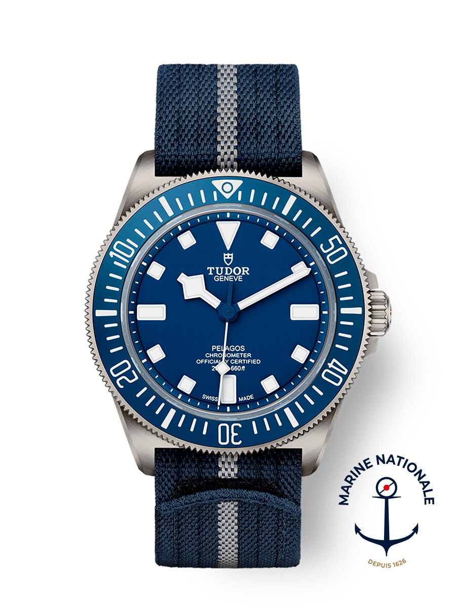 Tudor Pelagos FXD (Marine Nationale, blue)