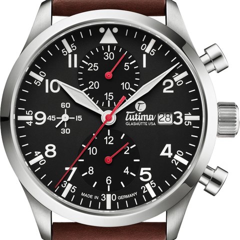 Tutima Flieger Legacy T5 Chronograph (titanium)