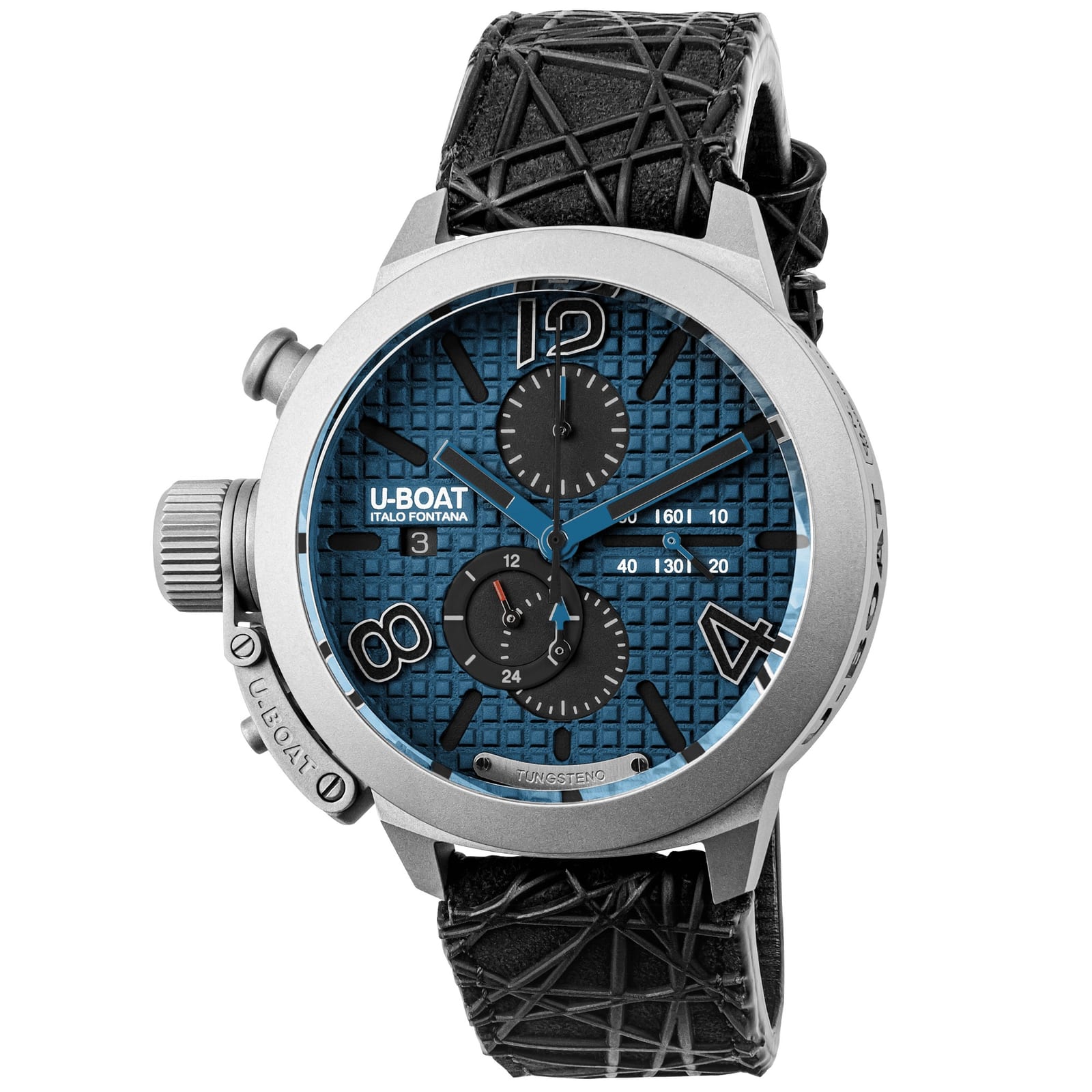 U-Boat Classico 45 Titanium Tungsten Blue