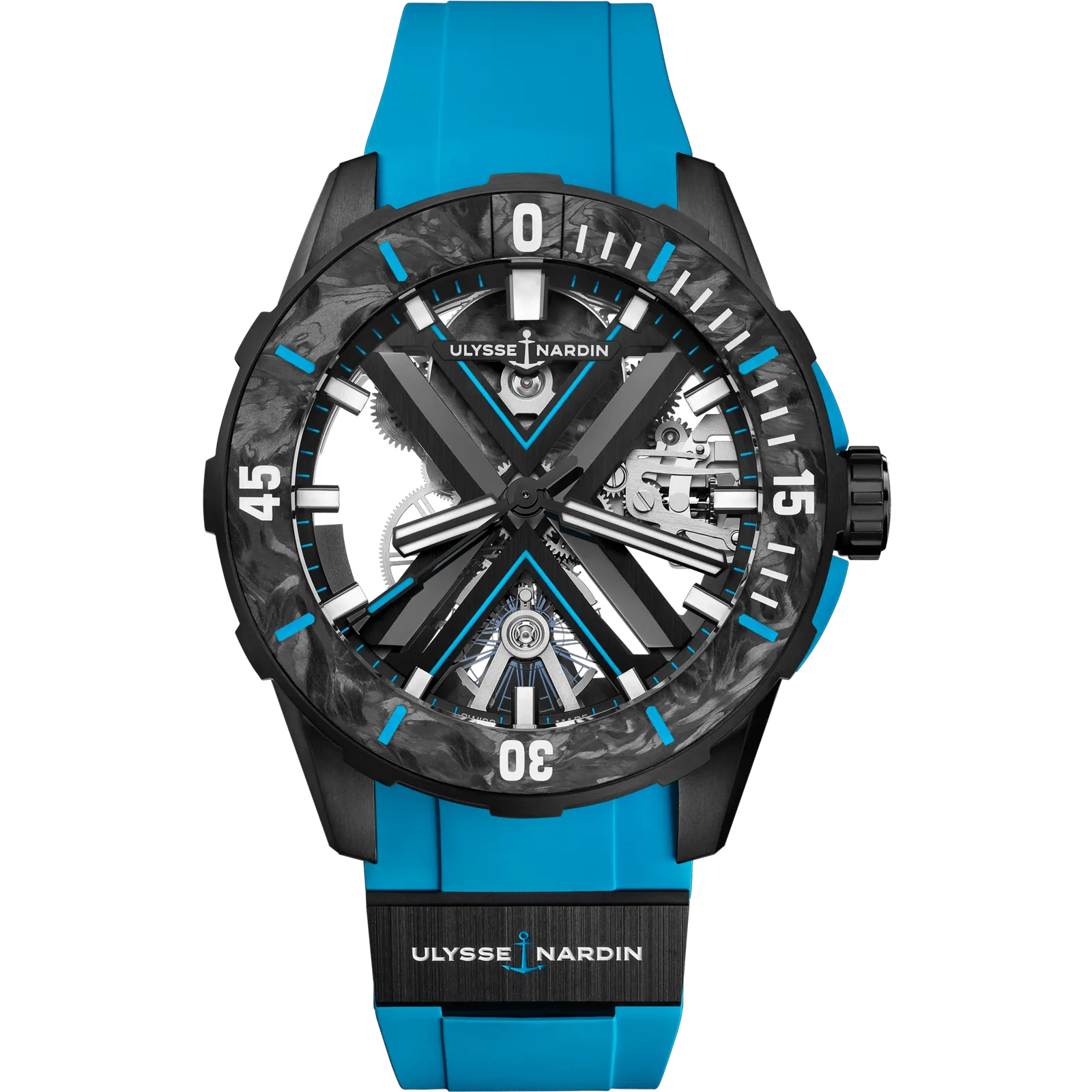 Ulysse Nardin Diver X Skeleton Azure (DLC titanium)