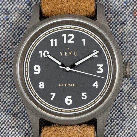 Vero x Windup Century 38 Granite Titanium